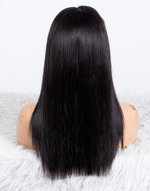 Clearance - 5x5" Closure Wig Indian Hair - 16" Silky Size 1 - MTY-3615