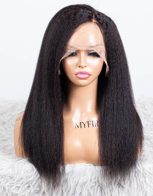 Clearance - 13x6" Indian Hair - 16" Kinky Size 1 - MT-3559