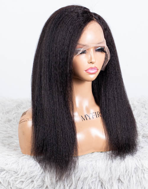Clearance - 13x6" Indian Hair - 16" Kinky Size 1 - MT-3559