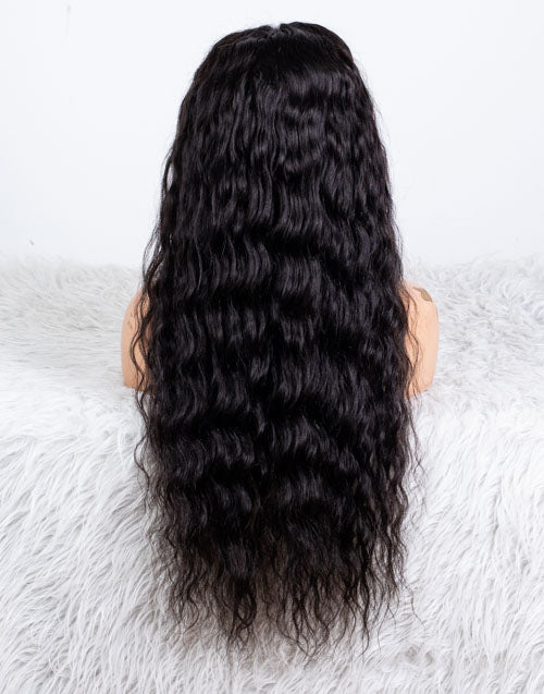 Clearance - 5x5" Closure Wig Indian Hair - 24" Silky Size Average - MTY-3610