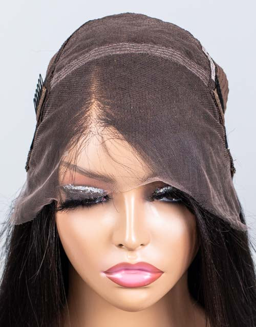 Clearance - 13x6" Lace Front Wig Malaysian Hair - 16" Yaki Size 1 - MTY-1779