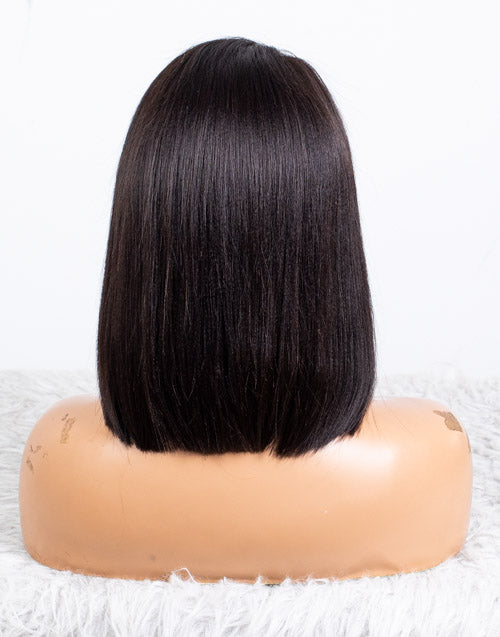 Clearance - 13x4" Lace Front Wig Indian Hair - 12" Yaki Size 1 - MTY-3529