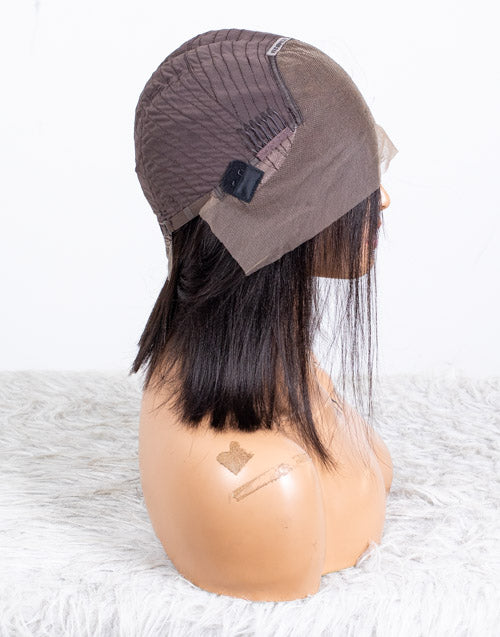 Clearance - 13x4" Lace Front Wig Indian Hair - 12" Yaki Size 1 - MTY-3529