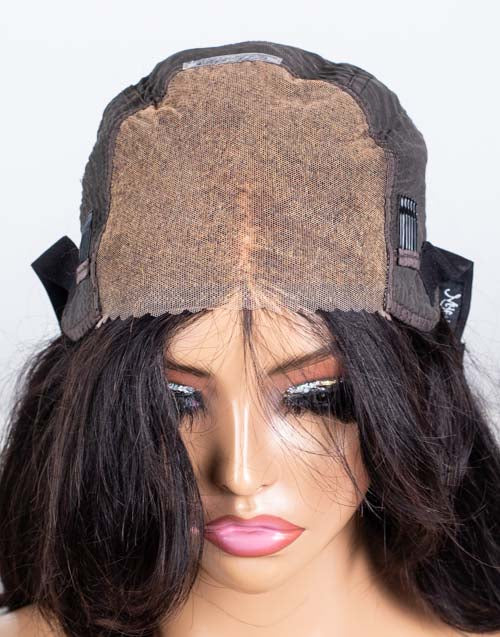 Clearance - 5x5" Closure Wig Indian Hair - 18" Silky Size Average - MTY-4213