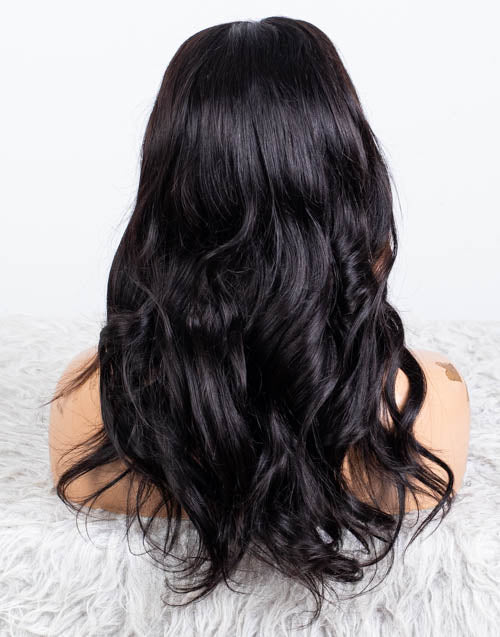 Clearance - 5x5" Closure Wig Indian Hair - 16" Silky Size Average - MT-3552