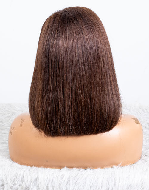 Clearance - 13x6" Lace Front Wig Indian Hair 160% Density - 12" Yaki Size 2 - MTY-3552