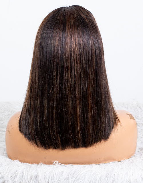 Clearance - 13x4" Lace Front Wig Indian Hair - 14" Silky Size 1 - MTY-3539