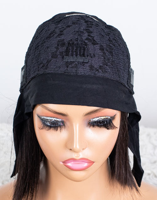 Clearance - Headband Wig Glueless No Lace Indian Hair - 10" Silky Size 1 - MHY-697