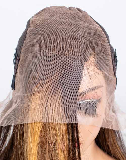 Clearance - 13x6" Lace Front Wig Indian Hair 180% Density - 16" Silky Size 1 - MT-3470