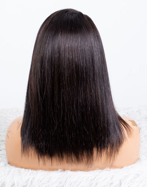 Clearance - 13x4" Lace Front Wig Indian Hair 130% Density - 14" Silky Size 1 - MTY-3483