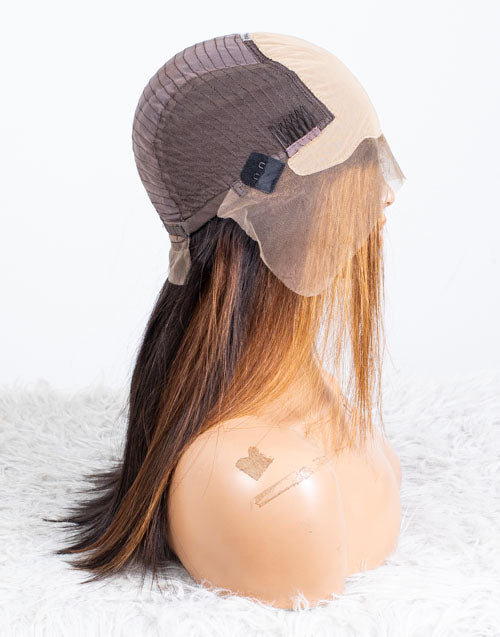 Clearance - 13x6" Indian Hair 180% Density - 16" Silky Size Average - MTY-3490