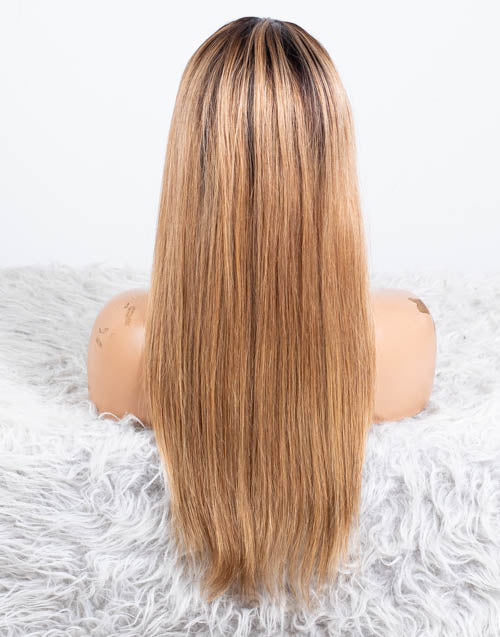 Clearance - Headband Wig  Indian Hair - 18" Silky  Average Size- MH-815