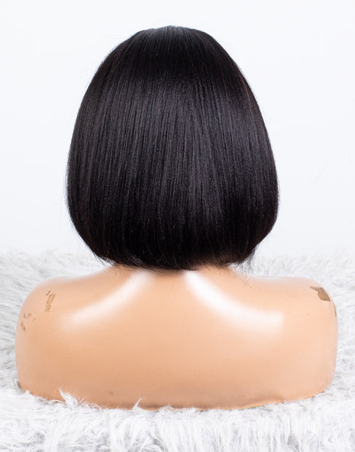 Clearance - Headband Wig  Indian Hair - 10" Yaki  Size  1- MHY-634