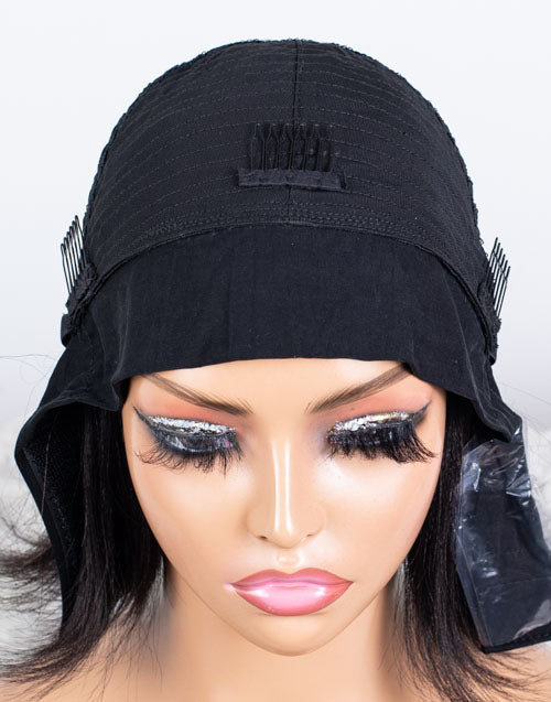 Clearance - Headband Wig  Indian Hair - 10" Yaki  Size  1- MHY-634