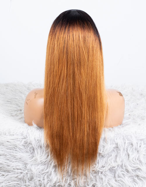 Clearance - Headband Wig  Indian Hair - 18" Silky Size 1- MHY-495