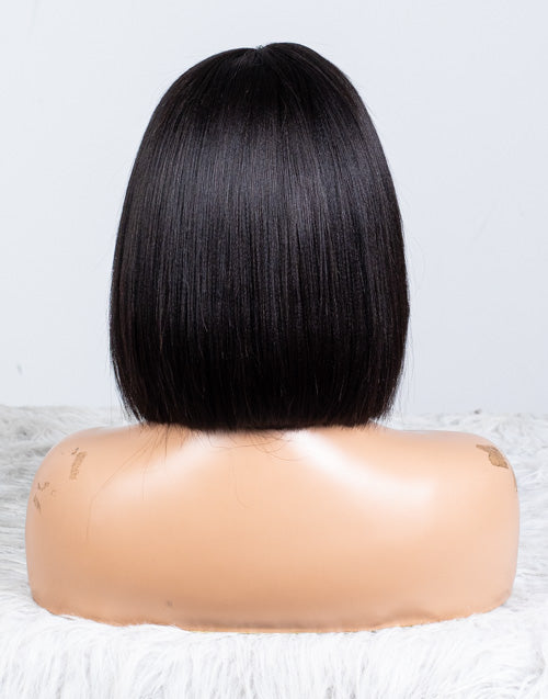 Clearance - 13x4'' Lace Front Wig Indian Hair - 10" Yaki Size 1 - MTY-2135