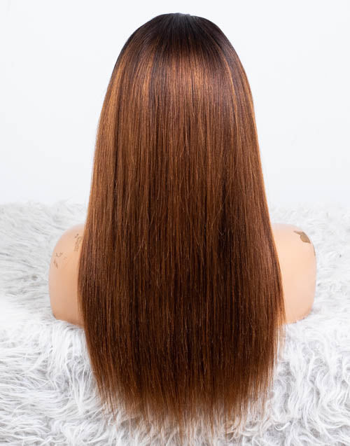 Clearance - Headband Wig  Indian Hair - 18" Yaki Size 2- MHY-635