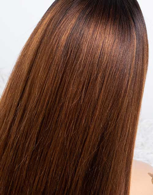 Clearance - Headband Wig  Indian Hair - 18" Yaki Size 2- MHY-635