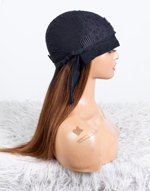 Clearance - Headband Wig  Indian Hair - 18" Yaki Size 2- MHY-635