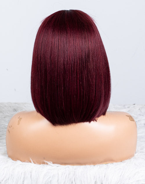 Clearance - 13x4'' Lace Front Wig Indian Hair - 10" Yaki Size 1 - MTY-2129
