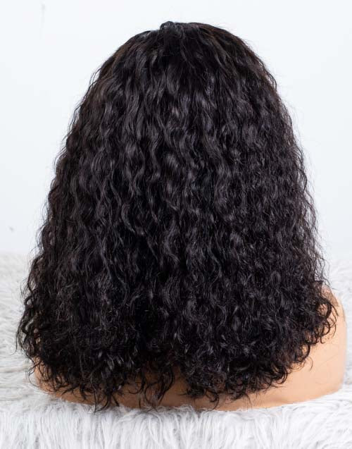 Clearance - 5x5" Closure Wig Indian Hair - 14" Silky Size Average - MT-3467