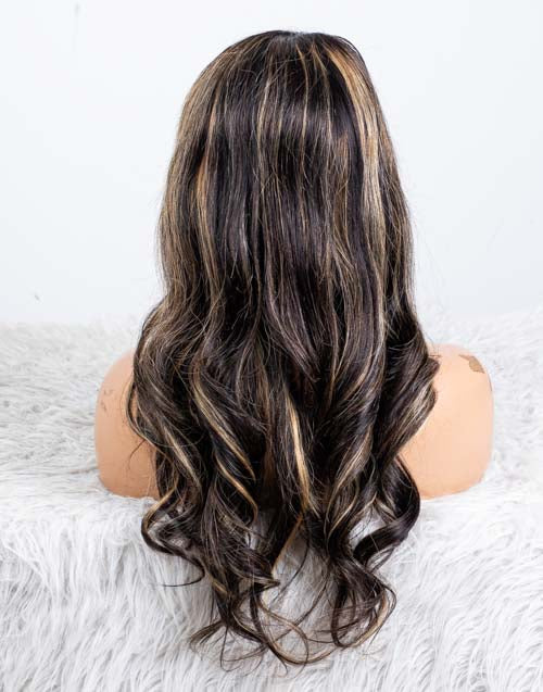 Clearance - 5x5" Closure Wig Indian Hair - 18" Silky Size Average - MTY-3475