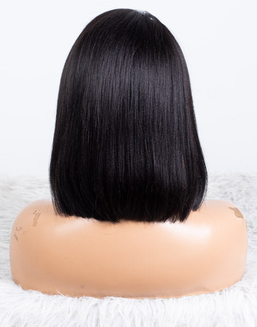 Clearance - 13x6" Lace Front Wig Indian Hair - 10" Yaki Size 1 - MTY-3450