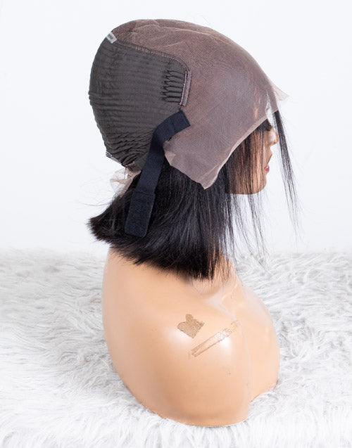 Clearance - 13x6" Lace Front Wig Indian Hair - 10" Yaki Size 1 - MTY-3450