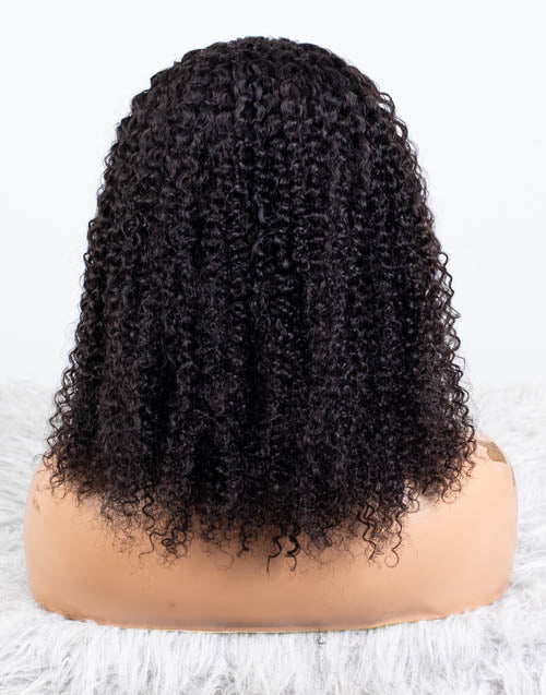 Clearance - Headband Wig  Indian Hair - 12" Curly Size 1- MHY-511