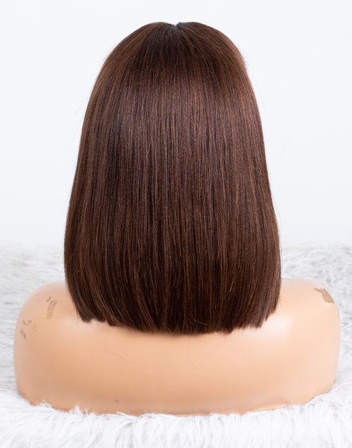 Clearance - 13x4.5" Lace Front Wig Malaysian Hair - 12" Yaki Size 2 - MTY-3463