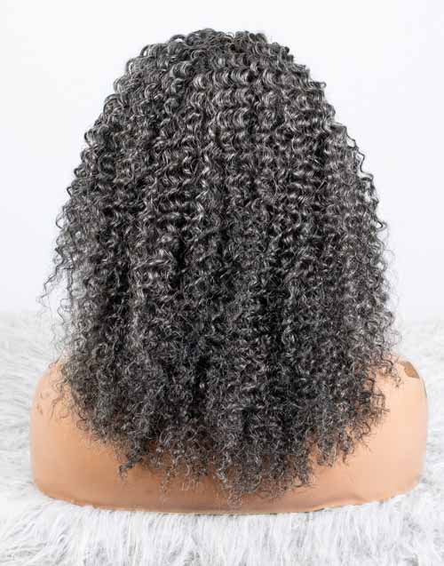 Clearance - Headband Wig  Indian Hair - 14" Curly  Size  1 - MH-813