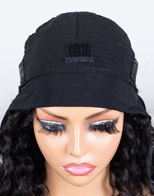 Clearance - Headband Wig  Indian Hair - 14" Curly Size 1- MHY-677