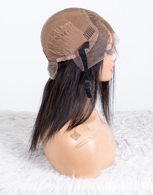 Clearance - 13x4.5" Lace Front Wig Malaysian Hair - 12" Silky Size 1 - MTY-3466