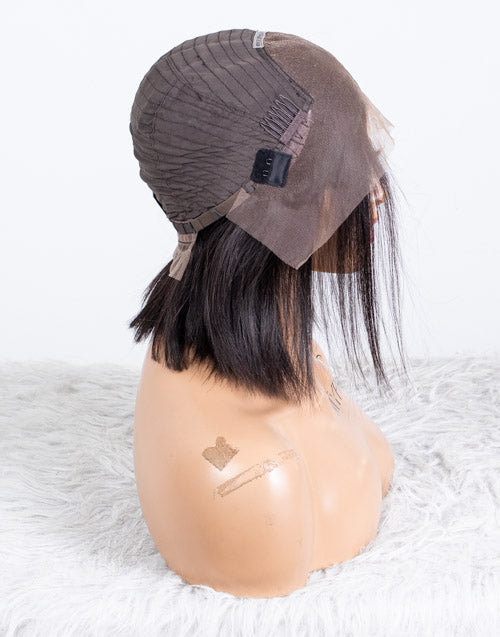 Clearance - 13x4" Lace Front Wig Indian Hair - 10" Silky Size 1 - MTY-3453