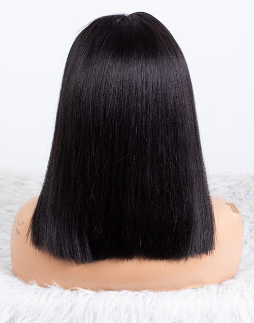 Clearance - 13x4" Lace Front Wig Indian Hair - 14" Yaki Size 1 - MTY-3452