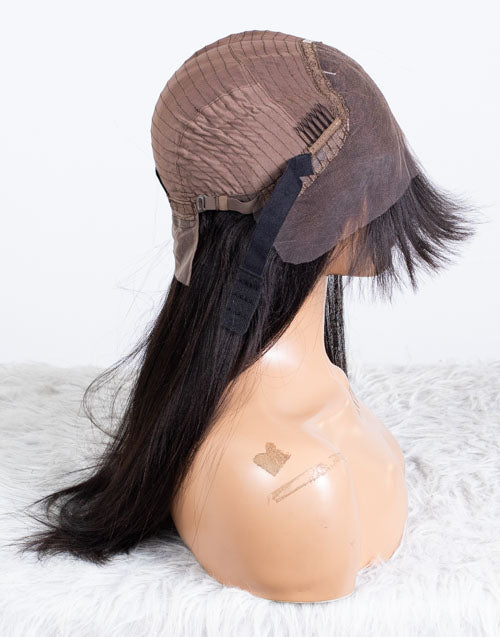 Clearance - 13x4.5" Lace Front Wig Malaysian Hair - 16" Yaki Size 1 - MTY-3457