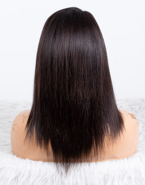 Clearance - 13x4.5" Lace Front Wig Malaysian Hair - 12" Silky Size 1 - MTY-3448