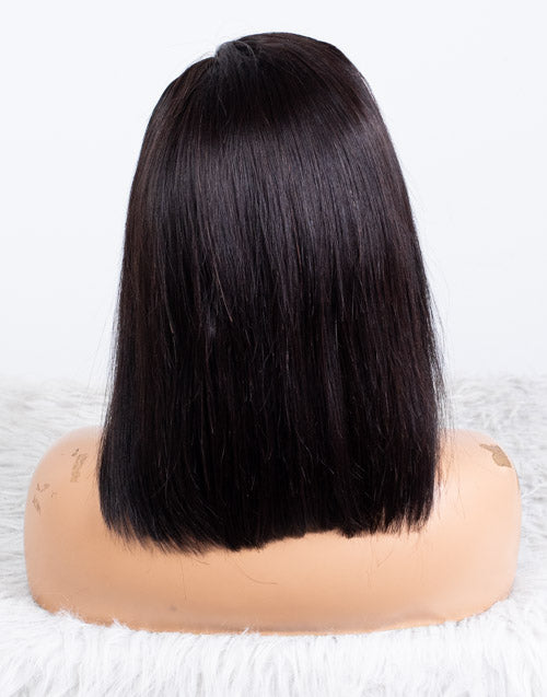 Clearance - 13x4" Lace Front Wig Indian Hair - 12" Silky Size 1 - MTY-3439