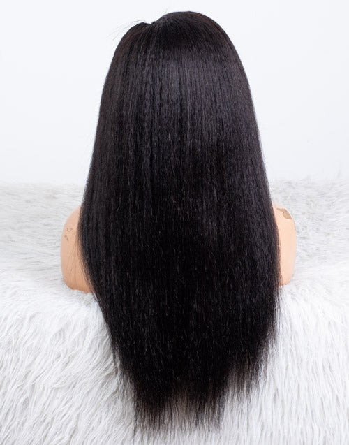 Clearance - 13x6" Lace Front Wig Indian Hair - 18" Kinky Size 1 - MT-3463