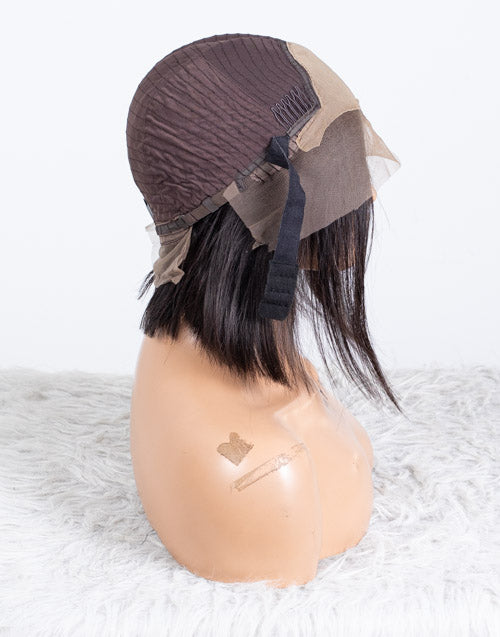 Clearance - 13x4" Lace Front Wig Malaysian Hair 180% Density - 10" Silky Size 2 - MTY-3447