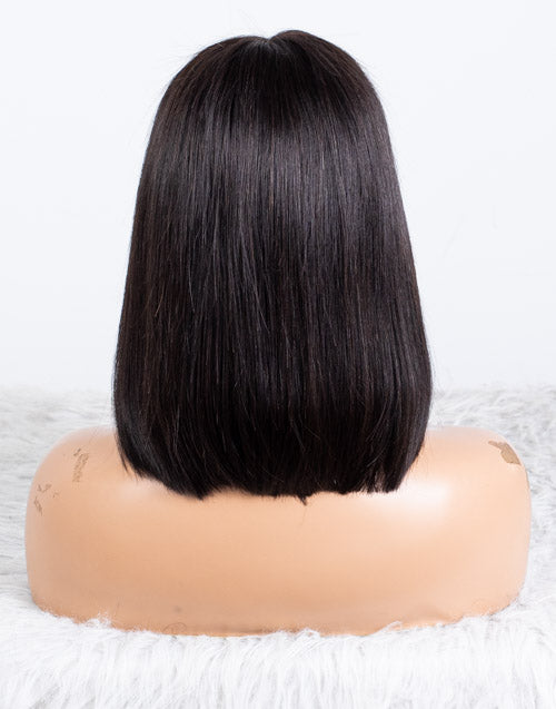 Clearance - 13x4" Lace Front Wig Indian Hair 160% Density - 12" Silky Size 2 - MTY-3460