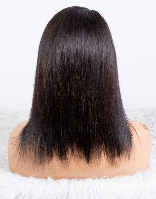 Clearance - 13x4" Lace Front Wig Indian Hair - 12" Silky Size 1 - MTY-3451