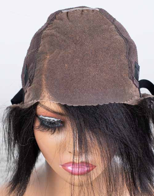 Clearance - 13x6" Lace Front Wig Indian Hair - 10" Yaki Size 1 - MTY-3458