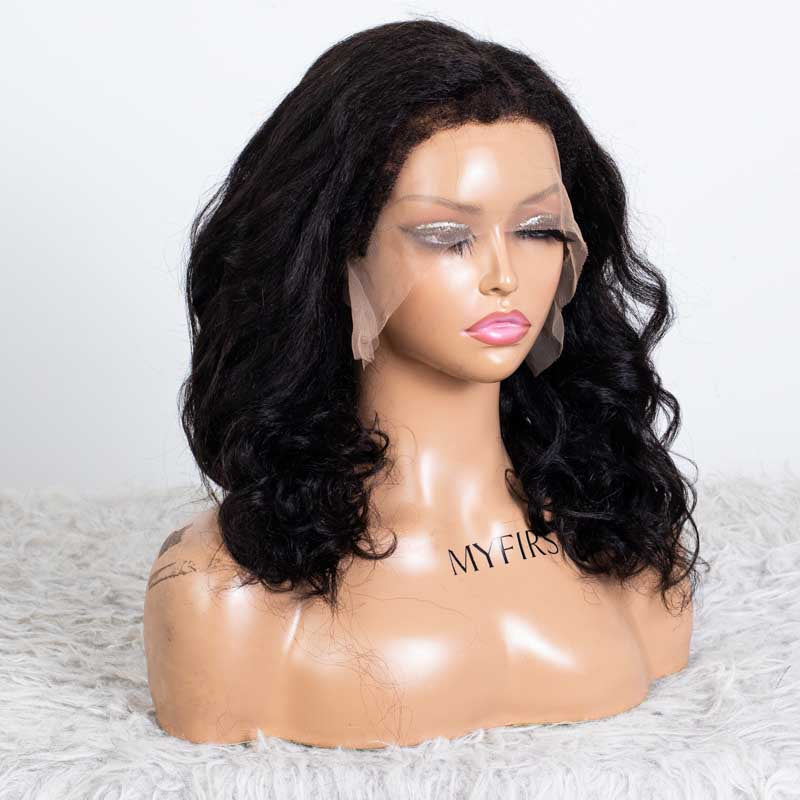 Clearance - 13x4'' Lace Front Wig  Indian Hair - 16" Silky Size 1 - MT-3888