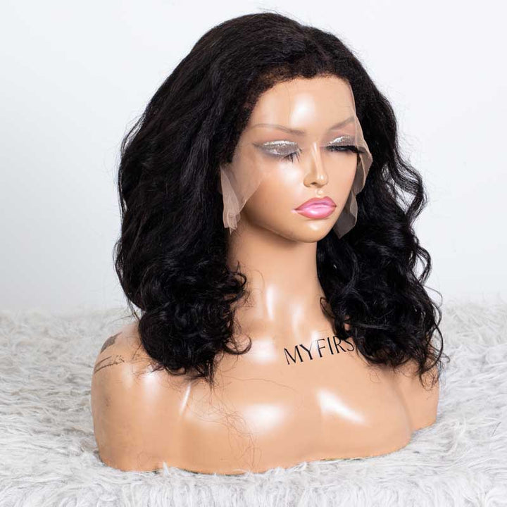 Clearance - 13x4'' Lace Front Wig  Indian Hair - 16" Silky Size 1 - MT-3888