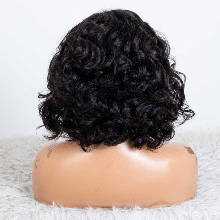 Clearance - 13x4'' Lace Front Wig  Indian Hair - 12" Silky Size 2 - MT-3892