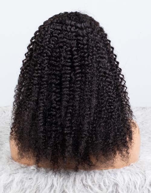 Clearance - Headband Wig  Indian Hair - 18" Curly Size 1- MHY-682