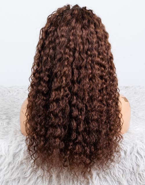 Clearance - Headband Wig  Indian Hair - 20" Curly  Size  1- MHY-619