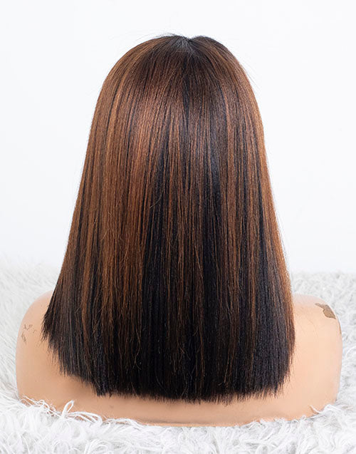 Clearance - 13x6" Malaysian Hair - 14" Yaki Size 2 - MTY-2503