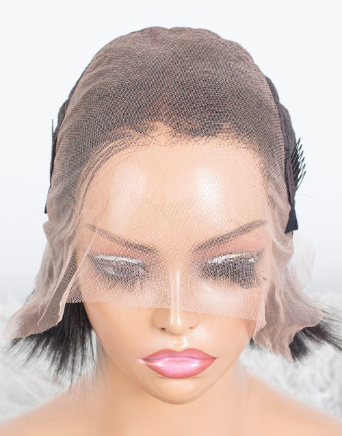 Clearance - 13x6" Indian Hair - 10" Yaki Size 1 - MT-3800